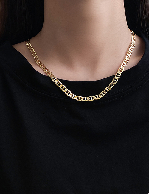 Fashion Necklace-gold Geometric Chain Necklace