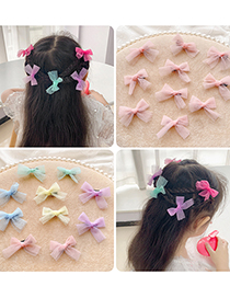 Fashion 10 Cinnamon Children's Bow Hairpin
