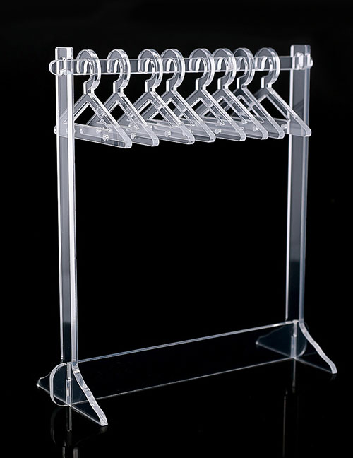 Fashion Old Model With 8 Hanger Acrylic Hanger Suspension Display Rack