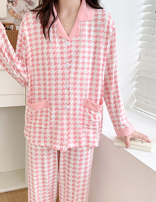 Conjunto De Pijama De Maternidad De Color Sólido Modal