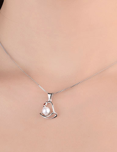 Fashion Single Pendant Without Chain Copper Inlaid Diamond Inlaid Pearl Geometric Jewelry Accessories