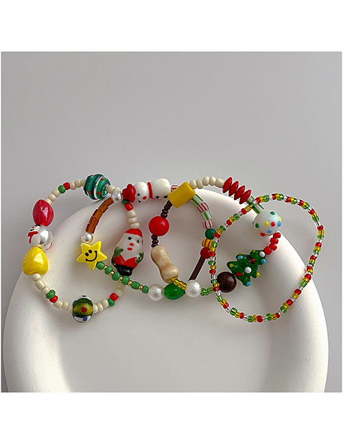Fashion Colorful Bead Bracelet Colorful Rice Bead Beaded Bracelet