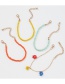 Fashion Color Colorful Rice Beads Beaded Bracelet Set