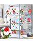 Fashion 20*30cm*9 Pieces In Bag Packaging Christmas Glass Wall Sticker