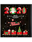 Fashion 6265-45*60cm Christmas Glass Wall Sticker