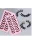 Fashion Dh06-03 10 Pairs Of Chemical Fiber High-curvature Curling False Eyelashes