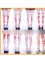Fashion Blood Socks 2 Fabric Print Halloween Stockings