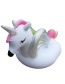Trendy White Hippocampus Shape Design Swimming Floats