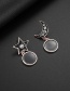 Fashion Rose Gold Moon&star Shape Decorated Jewelry Sets