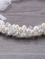 Fashion White Pure Color Decorated Hair Accessories