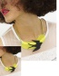 Fashion Yellow+black Bird Shape Decorated Necklace