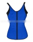 Fashion Blue Suspender Design Corset