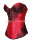 Fashion Red Buckle Shape Decorated Corset