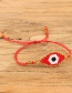 Fashion Red Eye Shape Decorated Bracelet