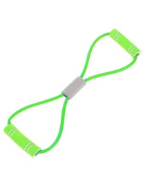Fashion Green Two-color Figure Eight Rally Figure 8 Pull Back Training Chest Expander