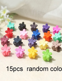 Fashion 15 Mixed Colors Small Catch Clip Female Small Childrens Fringe Clip Candy Hair Clip