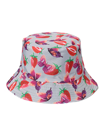 Fashion 1 Polyester Print Reversible Bucket Hat