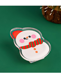 Fashion Christmas Snowman Cartoon Santa Snack Holder