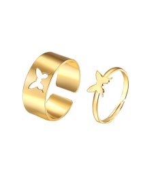 Fashion 1# Open Butterfly Ring