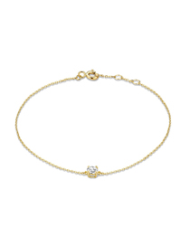 Fashion Gold - Style 2 Metal Diamond Geometric Bracelet