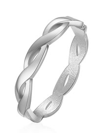 Fashion Silver Alloy Wrap Bracelet