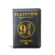 Fashion Orm Pu Cross Pattern Multifunctional Passport Cover